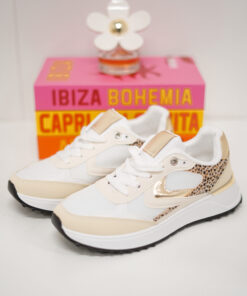 WITTE LEO SNEAKERS