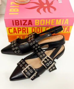MAY SLINGBACK BLACK