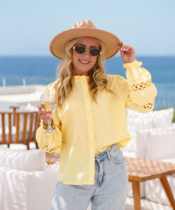 LOTTE BLOUSE BUTTER YELLOW