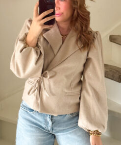 GLAMOUR BLAZER BEIGE