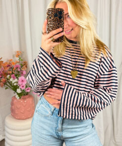 LONGSLEEVE BLUE PINK