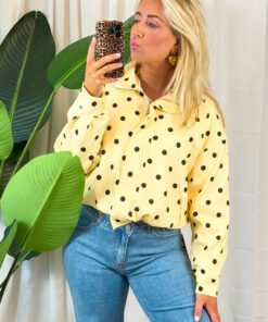 POLKADOT JACKET YELLOW