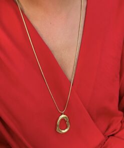 OVALE LANGE KETTING