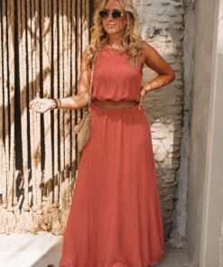 BOBBIE SET BLUSH MET LUREX
