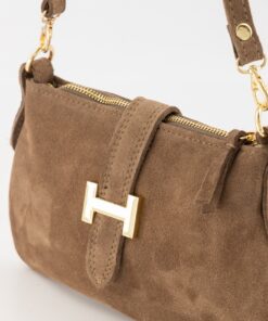 BURNLEY BAG TAUPE SUÈDE