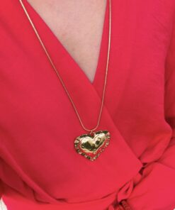 LANGE HART KETTING
