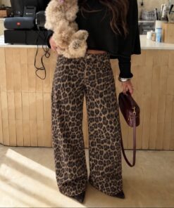 BIBI LEOPARD JEANS