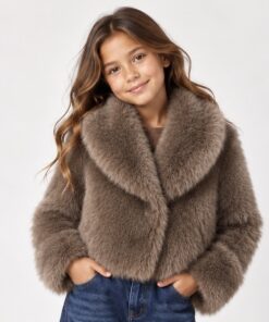 MEISJES FLUFFY BONTJAS