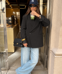 DONNA OVERSIZED BLAZER BLACK