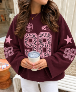 SARAH SWEATER BORDEAUX 98